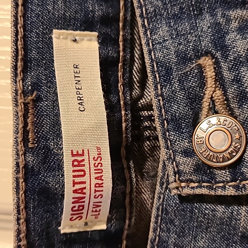 Levis Strauss Signature Workwear 52 X 32, Carpenter, NWT